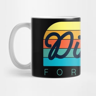 DISCO - Forever (orange/red/teal) ) Mug